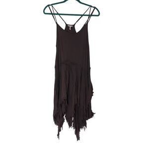 🌙 Free People RARE Intimately Tattered Up Slip Dress